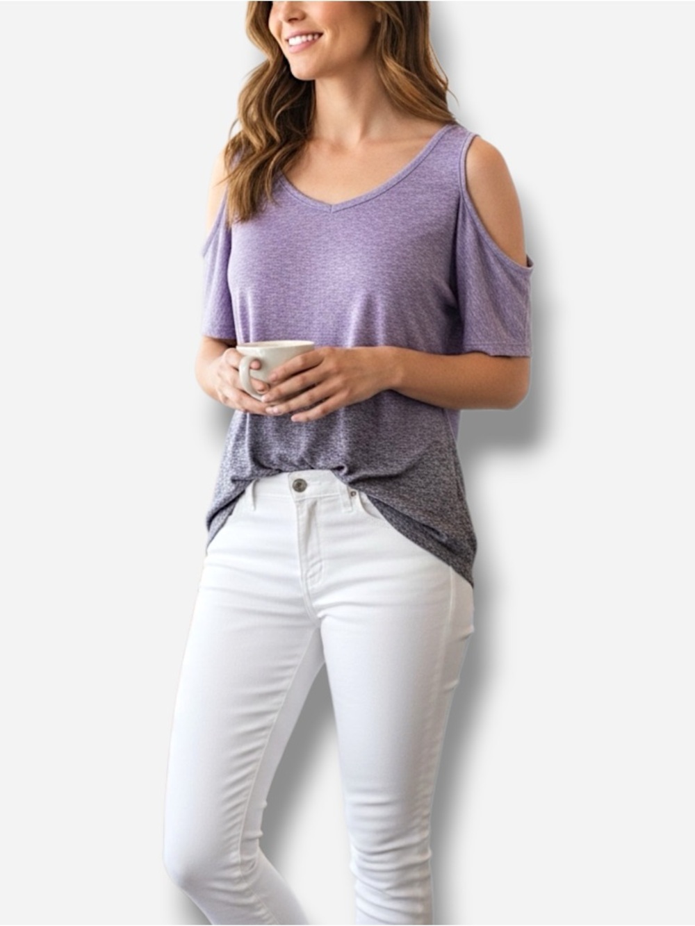 🌸New🌸 Juicy Couture Cold Shoulder Knit Top M NWT